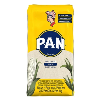 Белая мука кукурузная Harina White Maize Flour 1кг P.A.N. 7591002000547