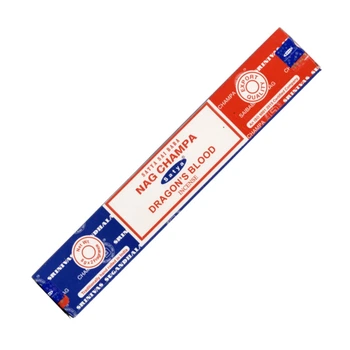 Аромапалочки Наг Чампа и Кровь Дракона Nag Champa Dragon’s Blood 16г Satya 8904234405100