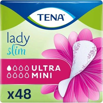 Жіночі урологічні прокладки Tena Lady Slim Ultra Mini (1 крапля) 48 шт.
