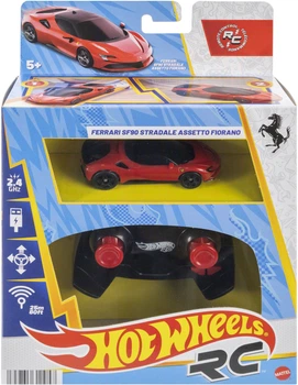 Машинка на радіокеруванні Hot Wheels Ferrari SF90 Stradale Assetto Fiorano 1:64 JGD09 (194735311057)