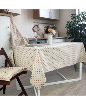 Скатерть Глория Горох 180х133 см ПРОВАНС (014634) 4823093420168