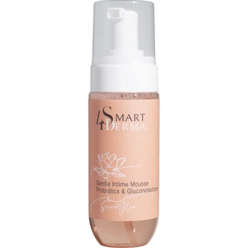 Осветляющая пенка для интимной гигиены с витамином C и глутатионом Smart4Derma Gentle Intime Mousse 150 мл