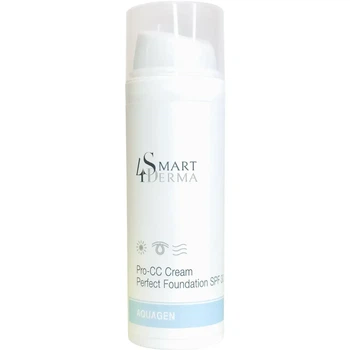 Совершенствующий увлажняющий CC крем SPF 30 Smart4Derma Pro-CC Cream Perfect Foundation SPF 30 Aquagen 50 мл