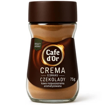 Кава Розчинна Cafe d`Or Crema Шоколадна o smaku Czekolady 75 г