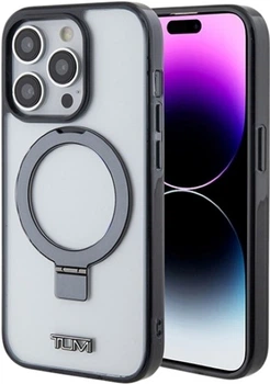 Etui TUMI Transparent Ring Stand MagSafe do Apple iPhone 15 Pro White (TUHMP15LSSFC)