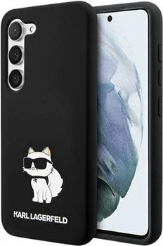 Etui Karl Lagerfeld Silicone Choupette do Samsung Galaxy S24 Black (KLHCS24SSNCHBCK)