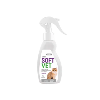 Спрей Provet SOFTVET відлякувач від місць не призначених для туалету для котів 250 мл