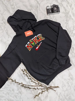 Чоловіча толстовка/худі "Nike (Грінч)" XL