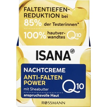 Нічний крем проти зморшок Isana Anti-Falten Nachtcreme, 50 мл