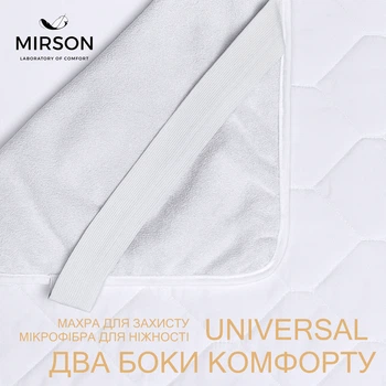 Наматрасник шелковый MirSon Silk Двусторонний 296 80x200 (2200000352507)