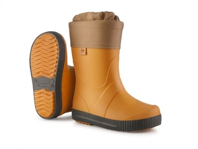 Резиновые сапоги детские утепленные DUNLOP Puddle Jumper р.33, до -15°C,&nbsp;куркума&nbsp;(арт.PA0KM45)