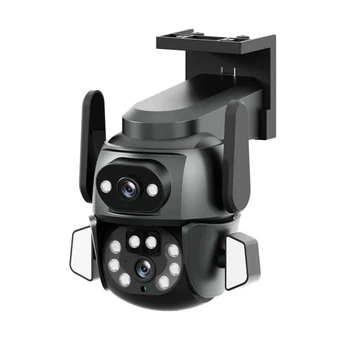 IP-камера Wi-Fi DOUL CAM Q821 4 МП подвійні об'єктиви нічне бачення