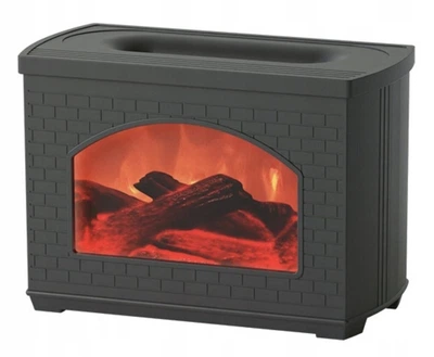 Зволожувач-аромадифузор повітря Камін Fireplace Humidifier 915 імітація полум'я 270 мл
