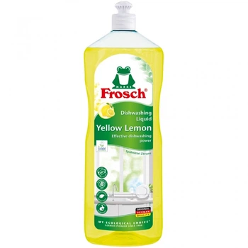 Средство для ручного мытья посуды Frosch Лимон 1 л (4009175965929) (7587)