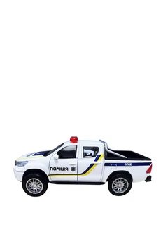 Автомодель - TOYOTA HILUX ПОЛИЦИЯ цвет белый TECHNODRIVE ЦБ-00288981