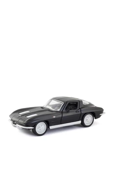 Автомодель - CHEVROLET CORVETTE SPLIT WINDOW 1963 цвет черный TECHNODRIVE ЦБ-00288971