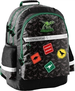 Шкільний рюкзак Paso Danger Динозавр 38 x 29 x 16 см 18 л Чорний (5903162134604)