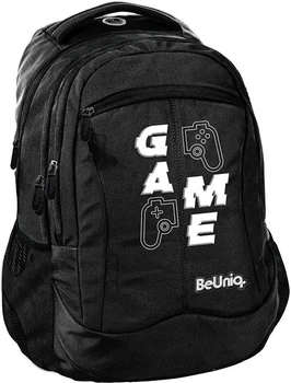 Шкільний рюкзак Paso BeUniq Game 41 x 30 x 18 см 20 л Чорний (5903162137698)