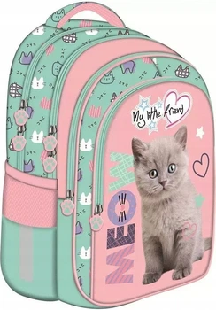 Plecak szkolny St.Majewski My little friend kotek Kitty 40 x 28 x 18 cm 22 l (5903235687068)