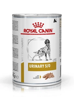 Упаковка влажного корма Royal Canin Urinary S/O для собак (паштет) 12 шт х 410 г