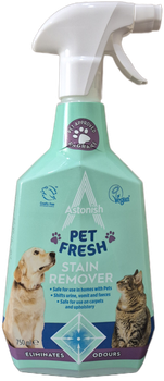 Средство для выведения пятен после домашних животных Astonish Pet Fresh Stain Remover 750 мл