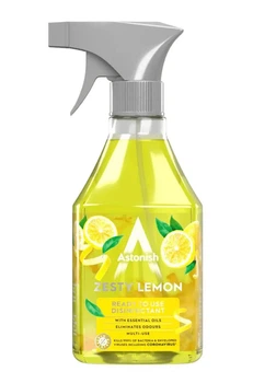 Спрей для дезінфекції, ароматизації та чищення Astonish Zesty Lemon 550 мл