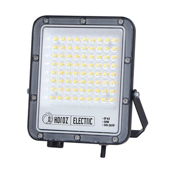 Прожектор Horoz Electric светодиодный "PALLAS-50 3CCT" 50W 3000 K 4500 К 6000 К черный