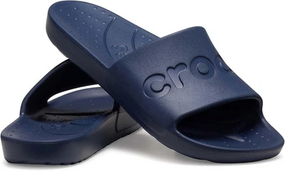 Кроксы шлепанцы Crocs Slide Navy 47 (EU 49-50)