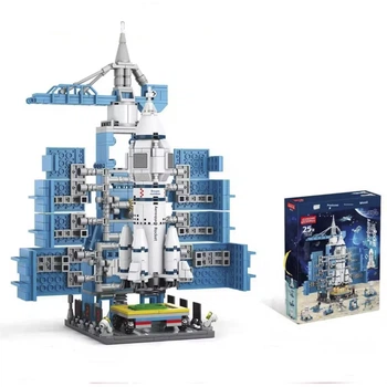 Конструктор Ракета Космический шаттл Космос Космическая станция Space Shuttle 1710 деталей Разноцветный (28170)
