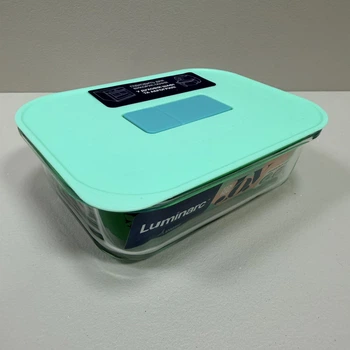 Контейнер 630 мл 17х13х6 см Luminarc Pure Box Unique JOY X1544 світла бірюза