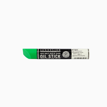 Краска Олійная в форме пастели Sennelier Oil Stick, 38 мл, S3, Неоновый зеленый (Neon Green)