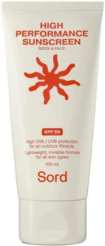 Сонцезахисний крем Sord High Performance Sunscreen SPF 50 100 мл (5907121014051)