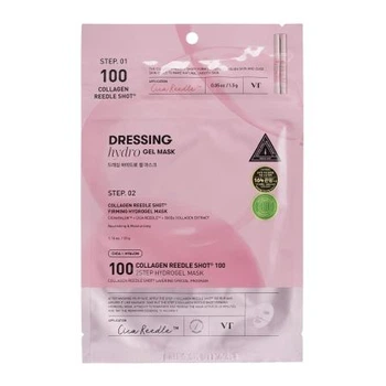 Маска гідрогелева 2 етапна з колагеном VT Cosmetics Collagen Reedle Shot 100 2-Step Hydrogel Mask