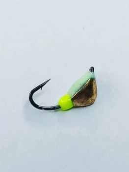 Мормишка вольфр. Start Fishing Дрейсена з вушк. гач №18 Gold світлонакопич. 1,8 мм 0,9 г 043-018-1-0
