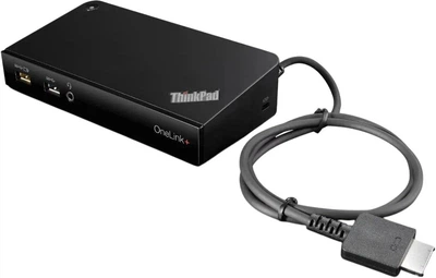Док-станція Lenovo ThinkPad OneLink+ Dock 2 x USB 2.0, 4 x USB 3.0, 1 x VGA, 2 x DP, 1 x LAN, 1 x 3.5mm 90W Black (DU9047S1) (б/в)