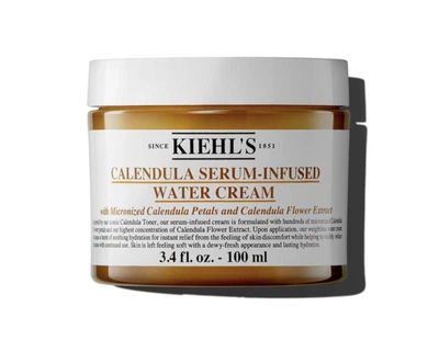 Увлажняющий крем с экстрактом календули для кожи лица Kiehl's Calendula Serum-Infused Water Cream.