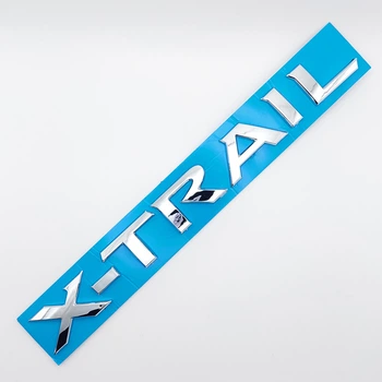 Емблема напис X-Trail Nissan (ABS, хром, глянець) 23,0*2,5 см