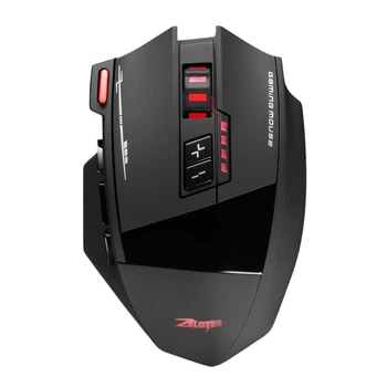 Мышь беспроводная игровая с аккумулятором и подсветкой 2,4gHz + Bluetooth Zelotes F13 Black