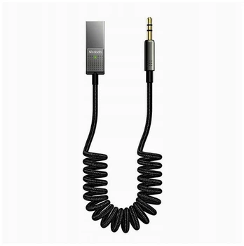 Bluetooth ресивер McDodo USB-A To 3.5mm Черный противоударный для аудио устройств