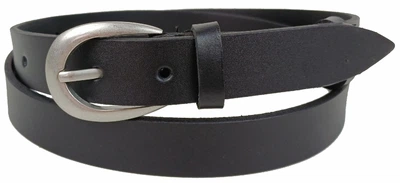 Женский кожаный ремень 2,5 см Skipper 1678-30 черный