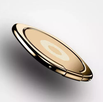 Кільце тримач підставка металеве попсок popsoket popsockets для телефону смартфона KS360 Золотистий