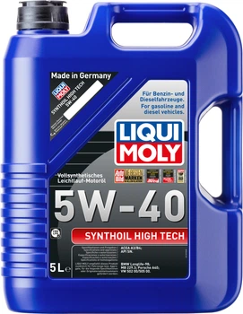 Моторна олива Liqui Moly Synthoil High Tech 5W-40 5 л 1856 (4100420018565)