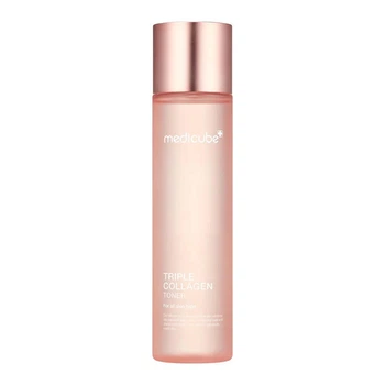 Зволожувальний тонер з колагеном та гіалуроновою кислотою Medicube Triple Collagen Toner 140мл
