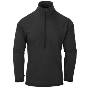 Кофта термофлісова Helikon-Tex пуловер LVL 2 Long Sleeve Termoactive 2XL Black (BL-UN2-PO-01-B07-XXL)