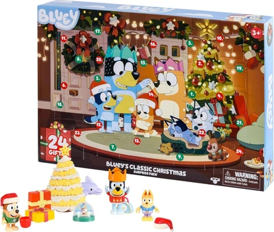 Игровой набор Bluey Advent Calendar Рождественский Адвент календарь (630996179895)