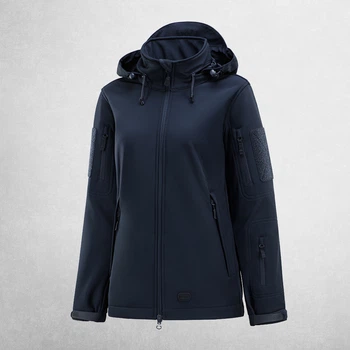 Куртка софтшел жіноча M-Tac Soft Shell Lady Dark Navy Blue S
