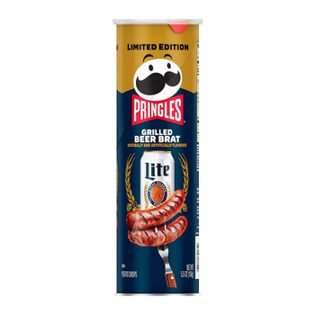 Чипсы Pringles USA Grilled Beer Brat Пивная Колбаса 158g