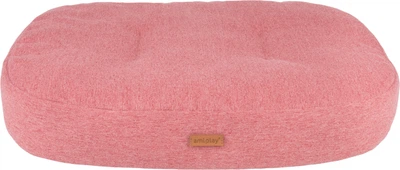 Materac dla psów Amiplay Montana owalny XL 102 x 83 x 11 cm Różowy (5907563274037)