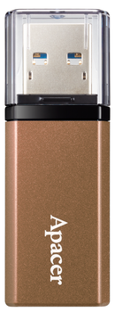 USB флешка Apacer 256GB AH25C Classical Bronze USB 3.2 (AP256GAH25CJ-1)