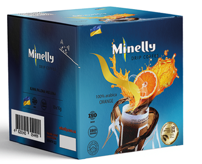 Кофе в дрипах Minelly Orange 10 шт Минелли 100% Арабика